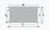 CONDENSATORE HONDA CIVIC VII HATCHBACK 2.0