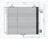 CONDENSATORE CITROÃN C3I (FC, FN) 1.4 HD