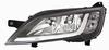 FARO DX 2H7 C/MOTOR EL PEUGEOT BOXER 01/14> CORNICE NERA